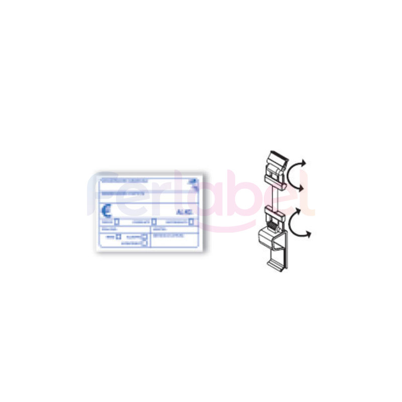 lavagna pescheria tracciabilita'+ molletta (conf 25 pz)