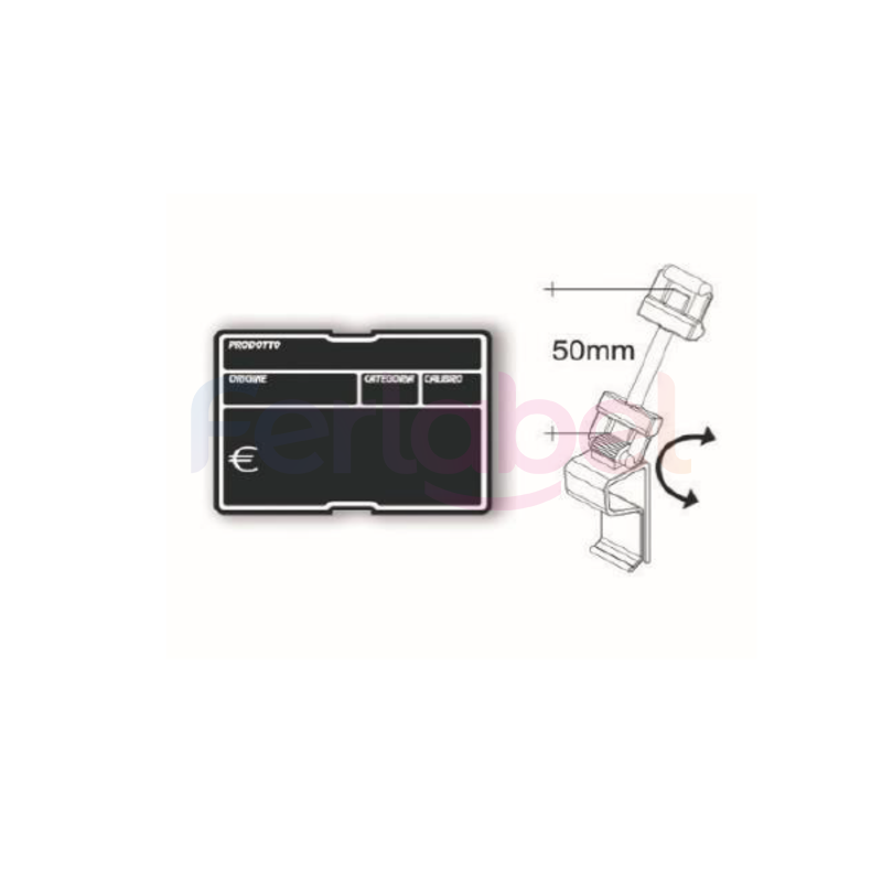 \nlavagna orto 3 ppl tracciabilita' + molletta (conf 25 pz)