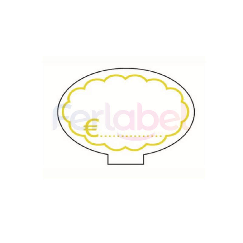 segnaprezzo 5x7 cancellabile serie pasticceria (50 pz)