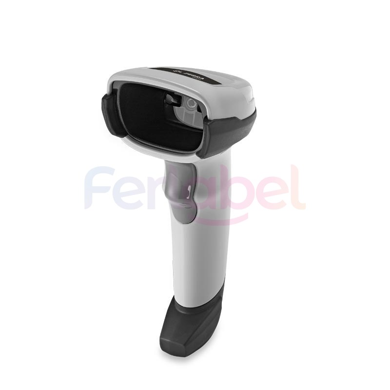 kit lettore zebra ds2208 area imager 2d bianco, usb + cavo usb