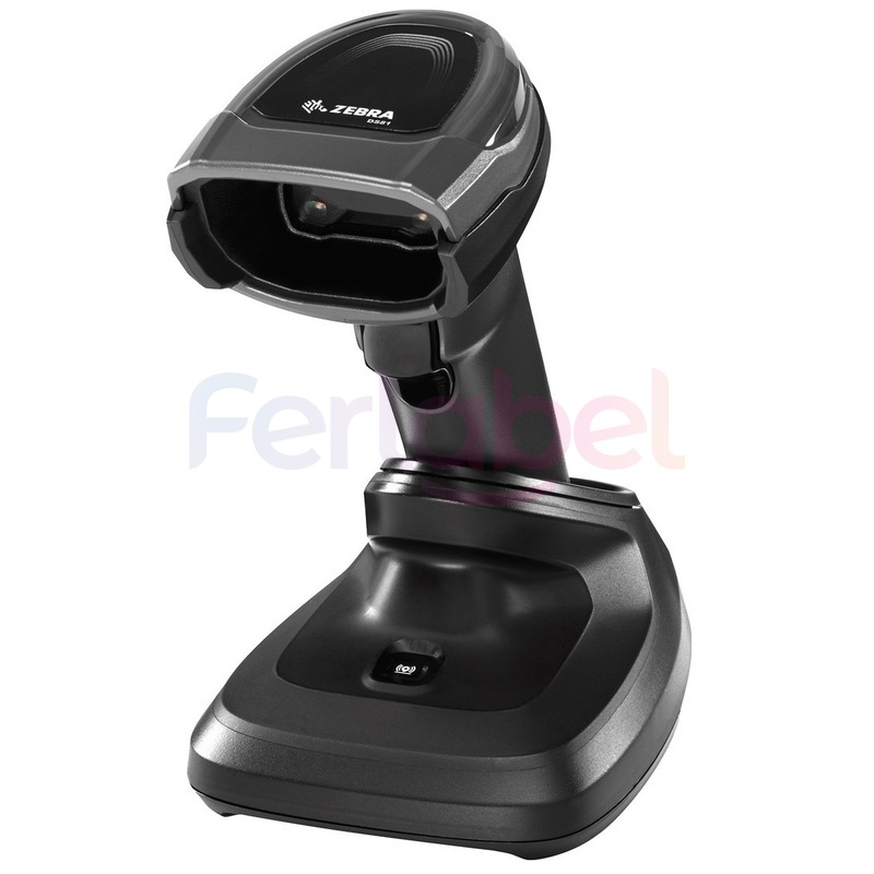 kit lettore zebra ds8178 area imager 2d sr nero, bluetooth, usb, fips + base presentazione + cavo usb  