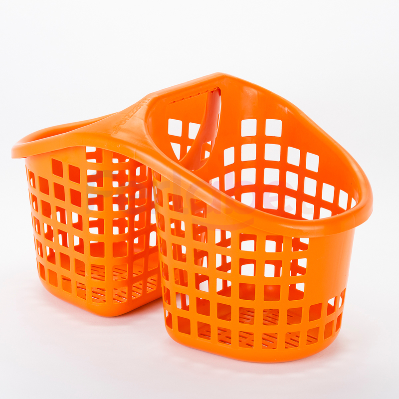 cesto spesa duo arancione 25 litri (conf 5 pezzi)