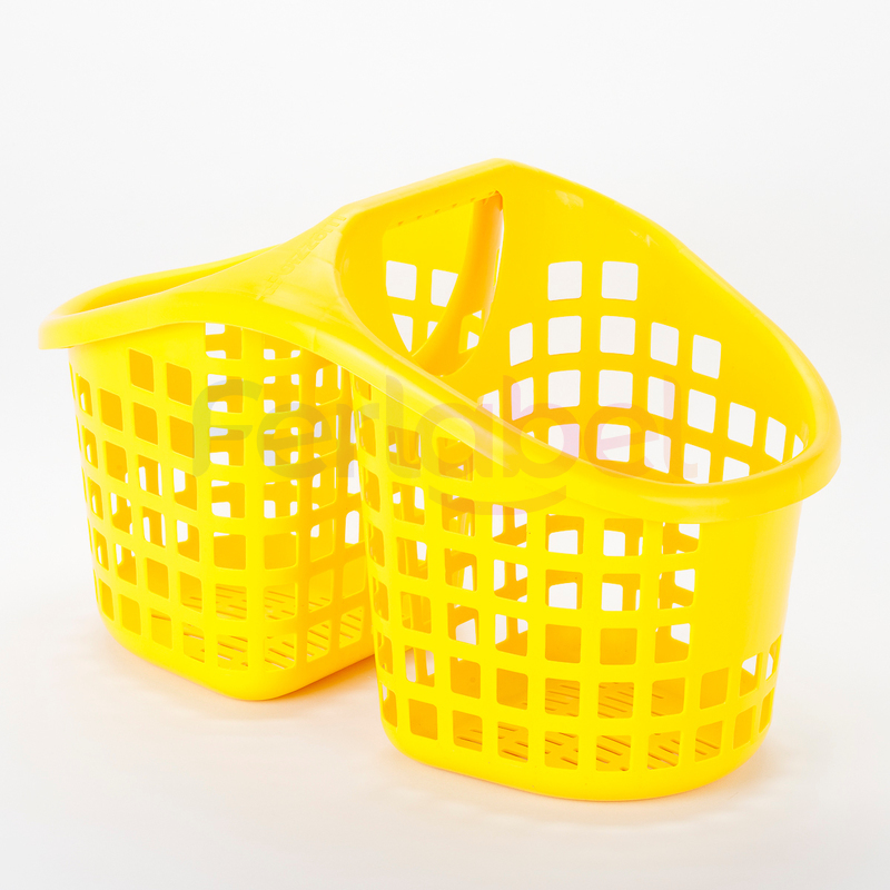 cesto spesa duo giallo 25 litri (conf 5 pezzi)