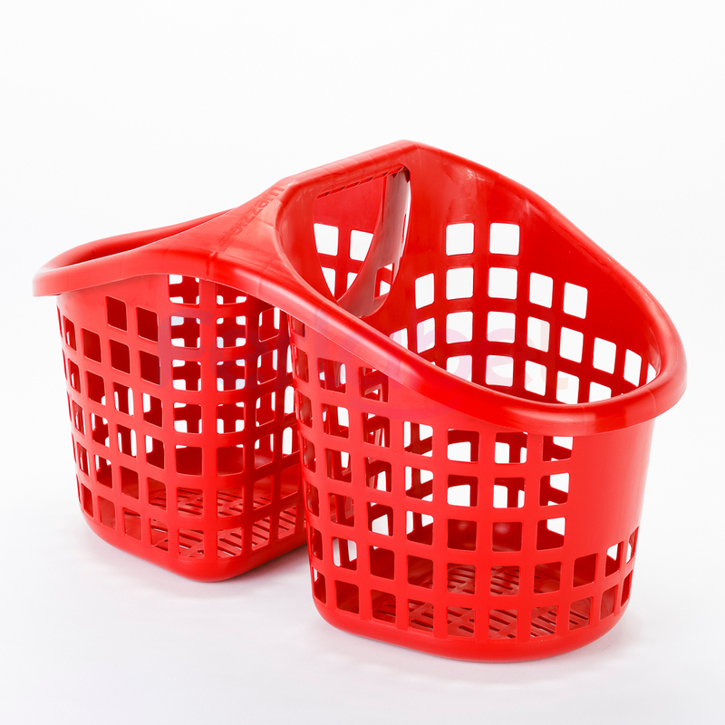 cesto spesa duo rosso 25 litri (conf 5 pezzi)