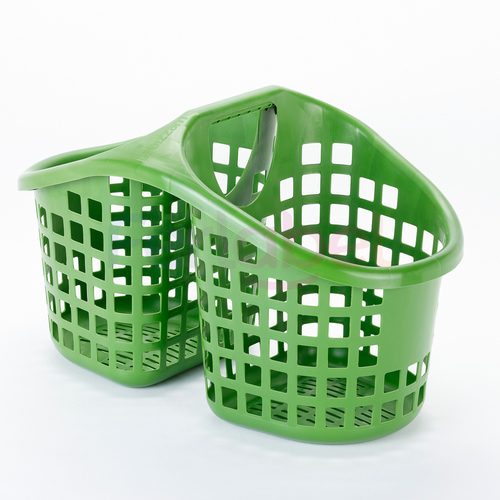 cesto-spesa-duo-verde-25-litri-conf-5-pezzi