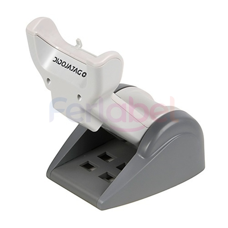 datalogic kit lettore gryphon gbt4400 bianco + caricatore (cavo escluso)