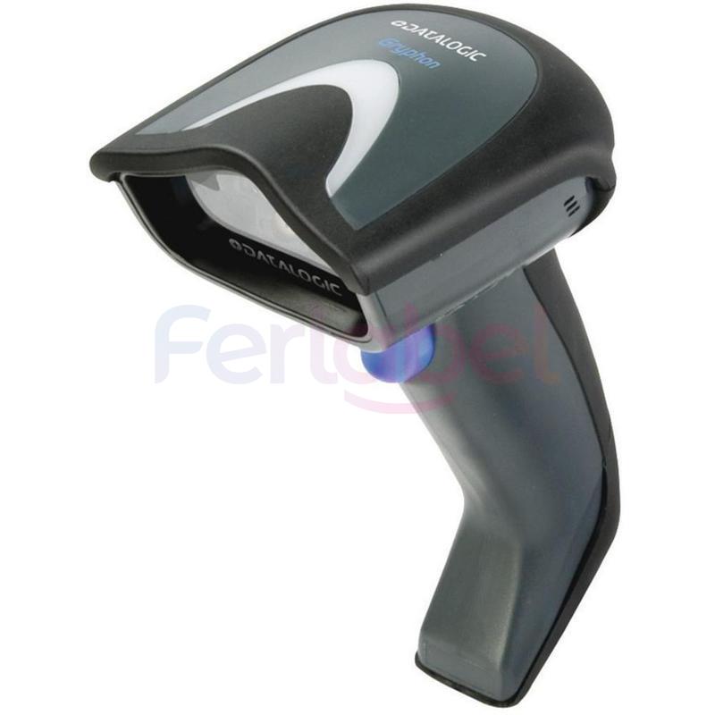 datalogic kit lettore gryphon gd4410 area imager 2d nero, rs-232, ibm46xx/oem usb/rs-232 multi interfaccia, per magellan + cavo rs-232 90g001095