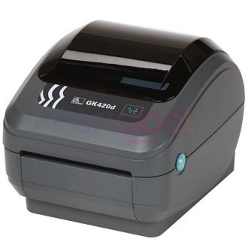 stampante zebra gk420d termico diretto 203dpi usb/lan con peeler