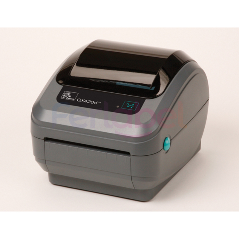 stampante zebra gx420d termico diretto 203dpi usb/rs232/lpt con peeler