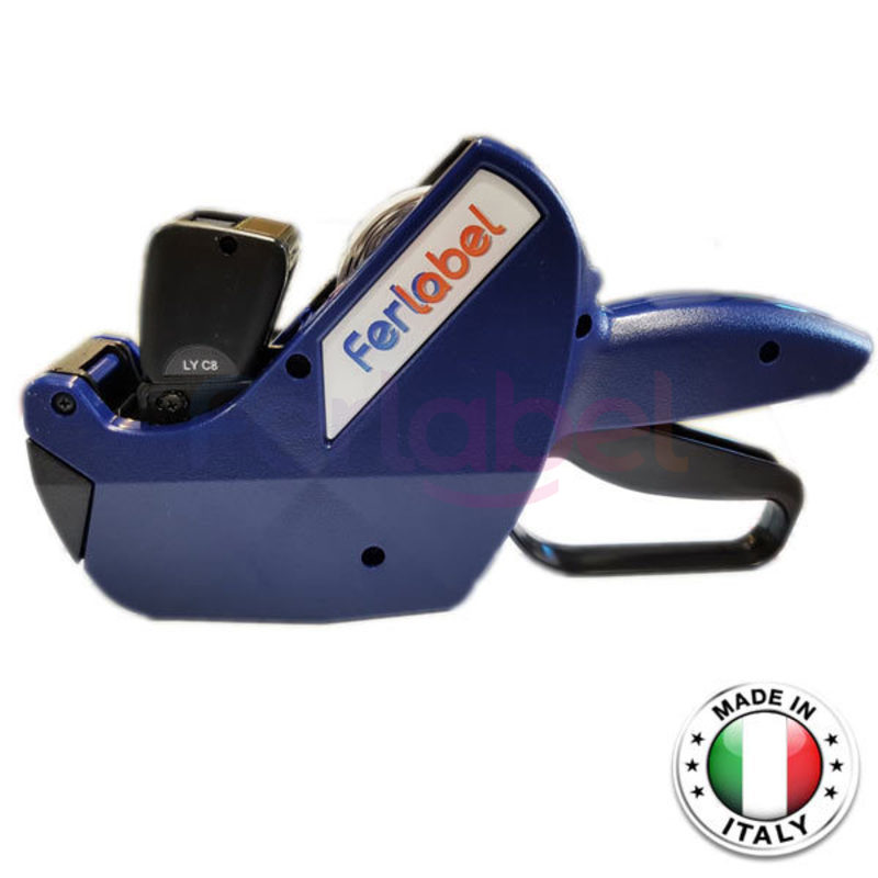 prezzatrice ferlabel 8 blu (26x12)