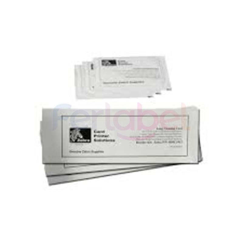 kit pulizia zebra zxp3 card printer 4 feeder+4 printer clean