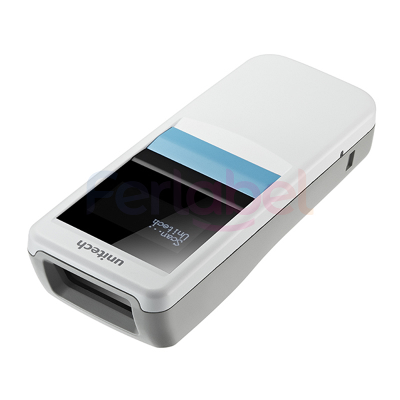 pocket scanner unitech ms916 laser 1d, bluetooth, usb, display oled