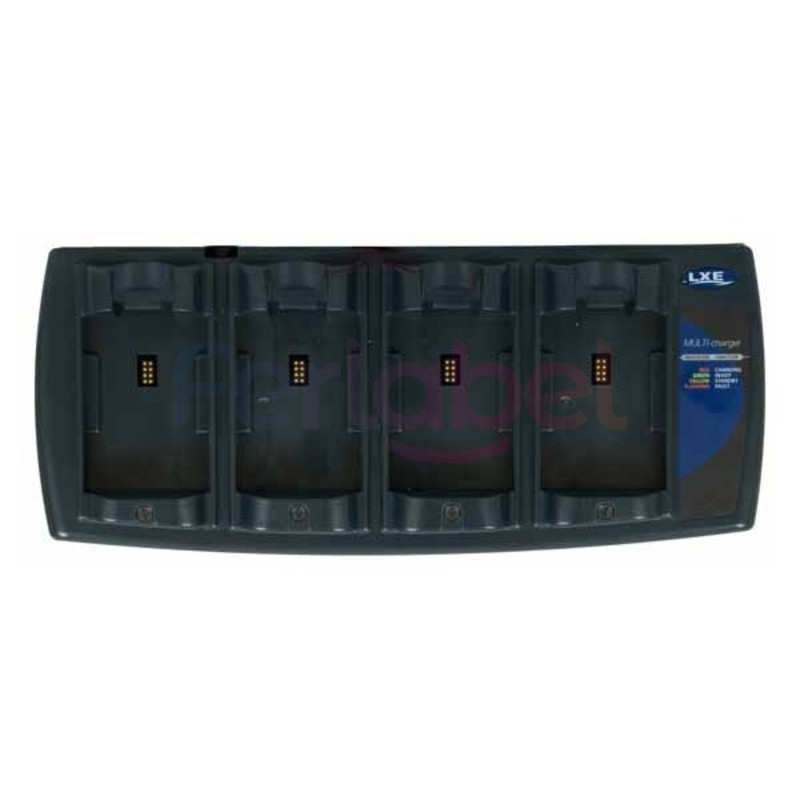 caricabatteria 4 slot per batterie honeywell tecton mx7, compreso di solo alimentatore (cavo escluso)
