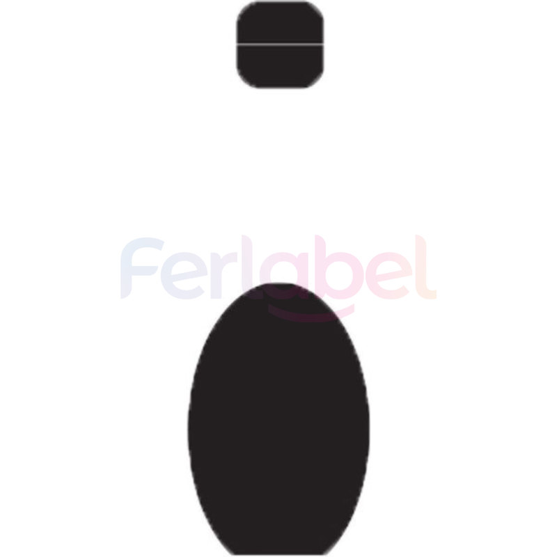 lavagna horeca ovale 10x15h completa di base 5x5