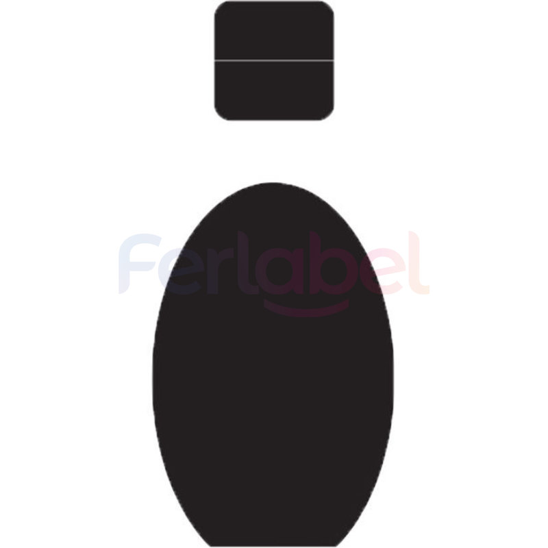 lavagna horeca ovale 20x30h completa di base 10x10