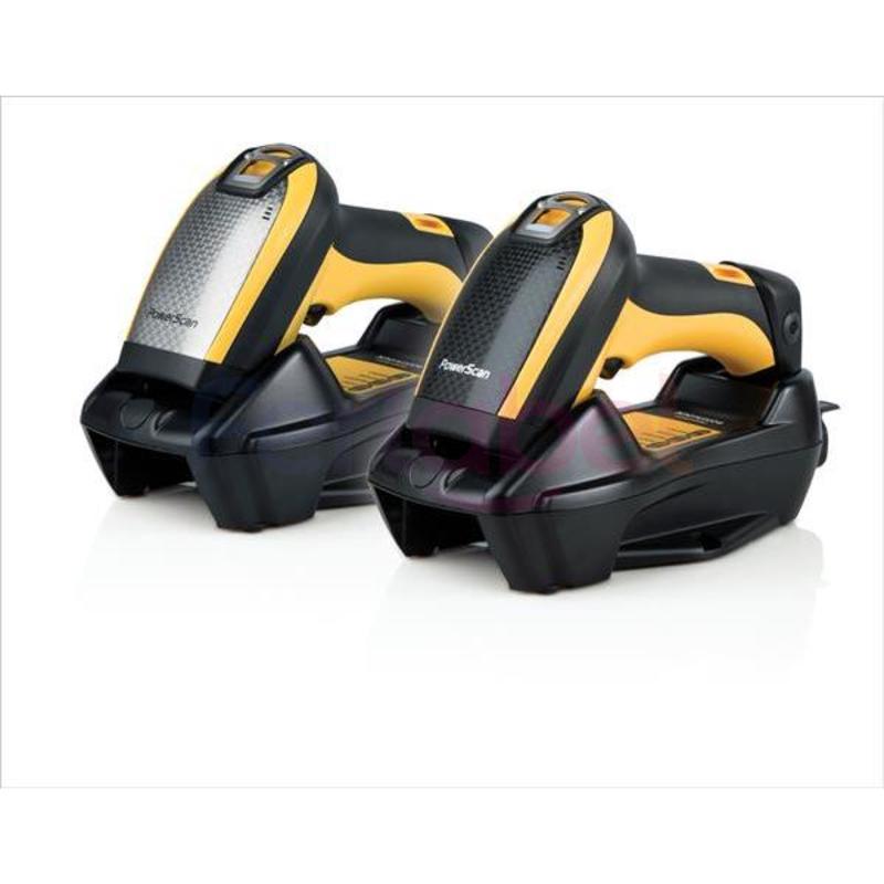 kit lettore datalogic powerscan pbt9500 area imager 2d bluetooth, rs-232 + batteria removibile + base bc9030-bt + cavo cab-433 + alimentatore 8-0935 + spina 6003-0940