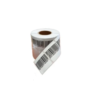 Etichetta antitaccheggio RF 4x4 Standard Economy con finto codice a barre