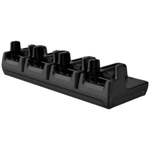 Base di sola ricarica Bluebird a 4 posti con 4 vani per batterie di scorta per S50 e S70, anche per RFR900 e RFR901 (204020030)