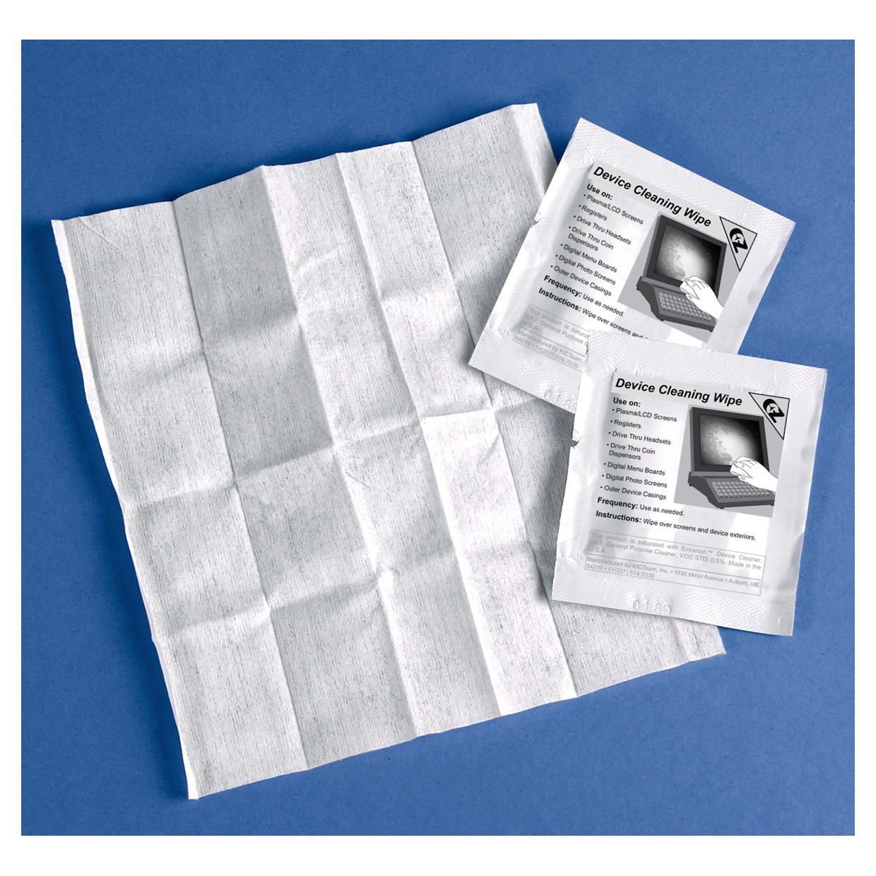 Salviette di pulizia presaturate TSC, confezione da 50 (36-0000014-00LF)