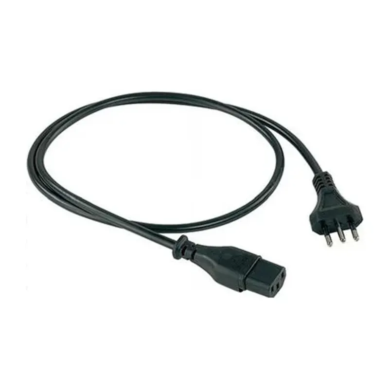 Zebra power cord, C13, IT