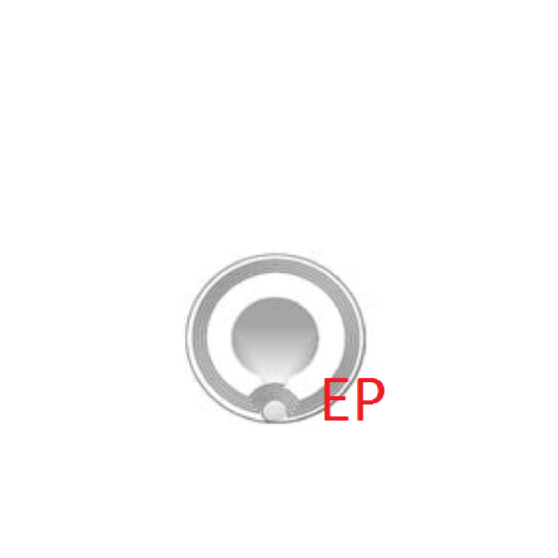 Etichetta Antitaccheggio RF Round Ø33 mm Bianche Disattivabili Checkpoint 8.2 MHz Serie 2900 EP