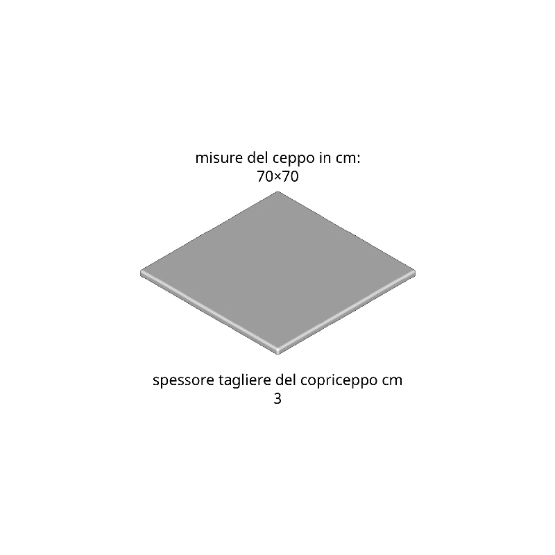 Copriceppo in Polietilene