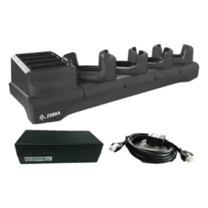 Zebra charging station, 4 slots