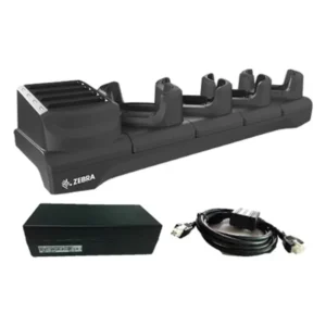 Zebra charging station, 4 slots