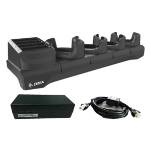 Zebra charging station, 4 slots