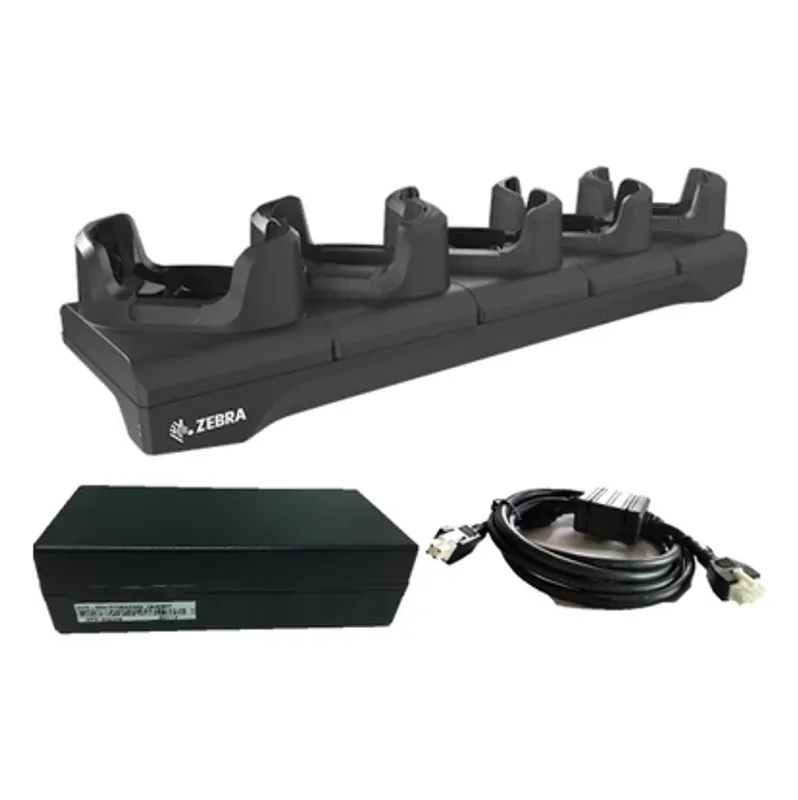 Zebra charging station, 5 slots