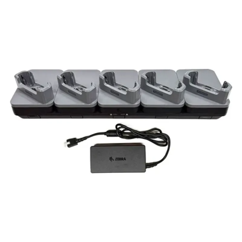 Zebra charging-/communication station, 5 slots, ethernet
