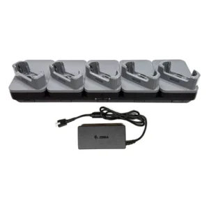Zebra charging-/communication station, 5 slots, ethernet