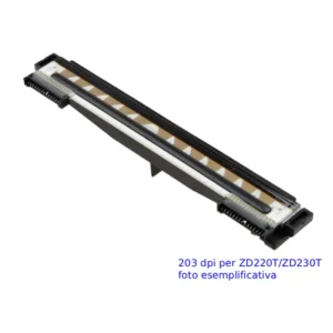 Testina di Stampa Originale Zebra 203 dpi per ZD220T e ZD230T (P1115690)