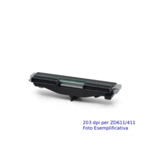 Testina di Stampa Originale Zebra 203 dpi (P1117258-036)