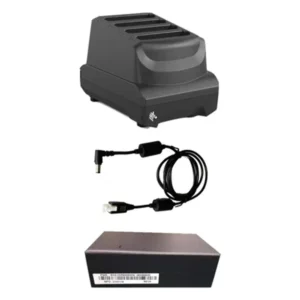 Zebra battery charging station, 4 slots