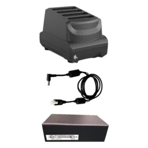 Zebra battery charging station, 4 slots