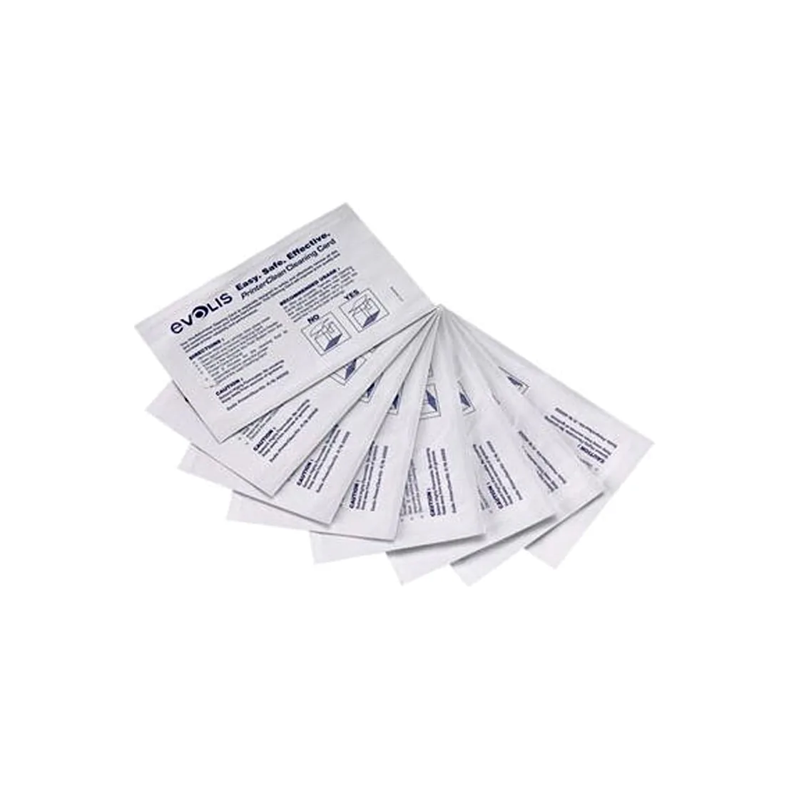 Card di pulizia Evolis Printerclean per Quantum2 e Tattoo2 RW, confezione da 50 (A5002)
