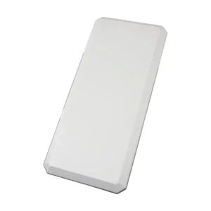 Antenna RFID UHF Bluebird AN971 a copertura estesa per lettori fissi FR901 e FR900 (421060016) - vista tre quarti (lato lungo in verticale)