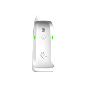 Base di presentazione induttiva Bluetooth bianca sanitaria Zebra per CS6080-HC (CR6080-PC100FBWW) - vista prodotto