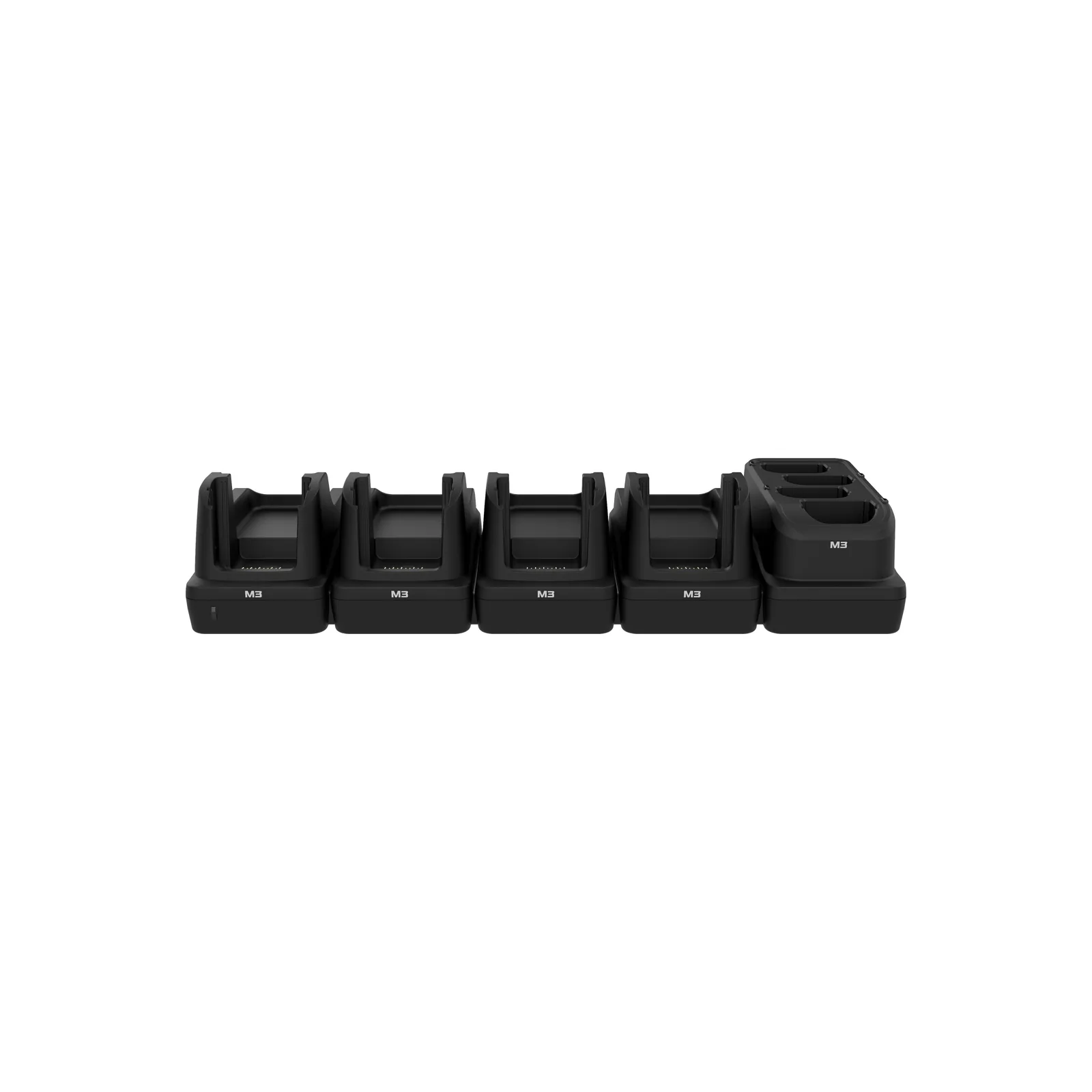 Base di ricarica 4 terminali e 4 batterie M3 Mobile per US20 e US30 (US20-5CRD-C00-MT) - vista prodotto