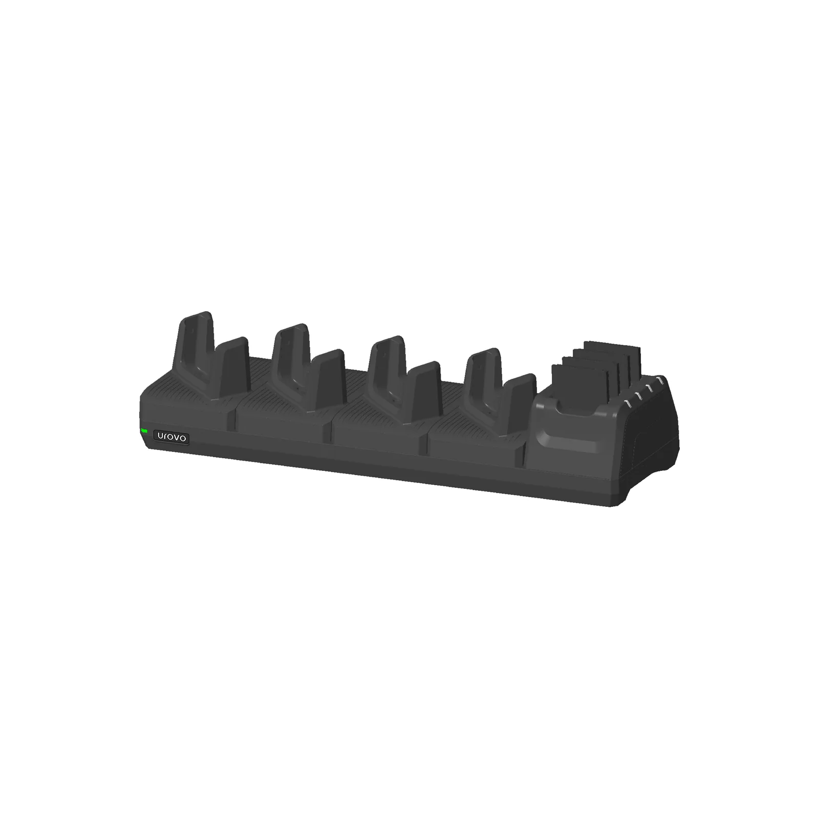 Base di ricarica 4 terminali e 4 batterie Urovo per DT66 (5BCDT6602-1) - vista prodotto