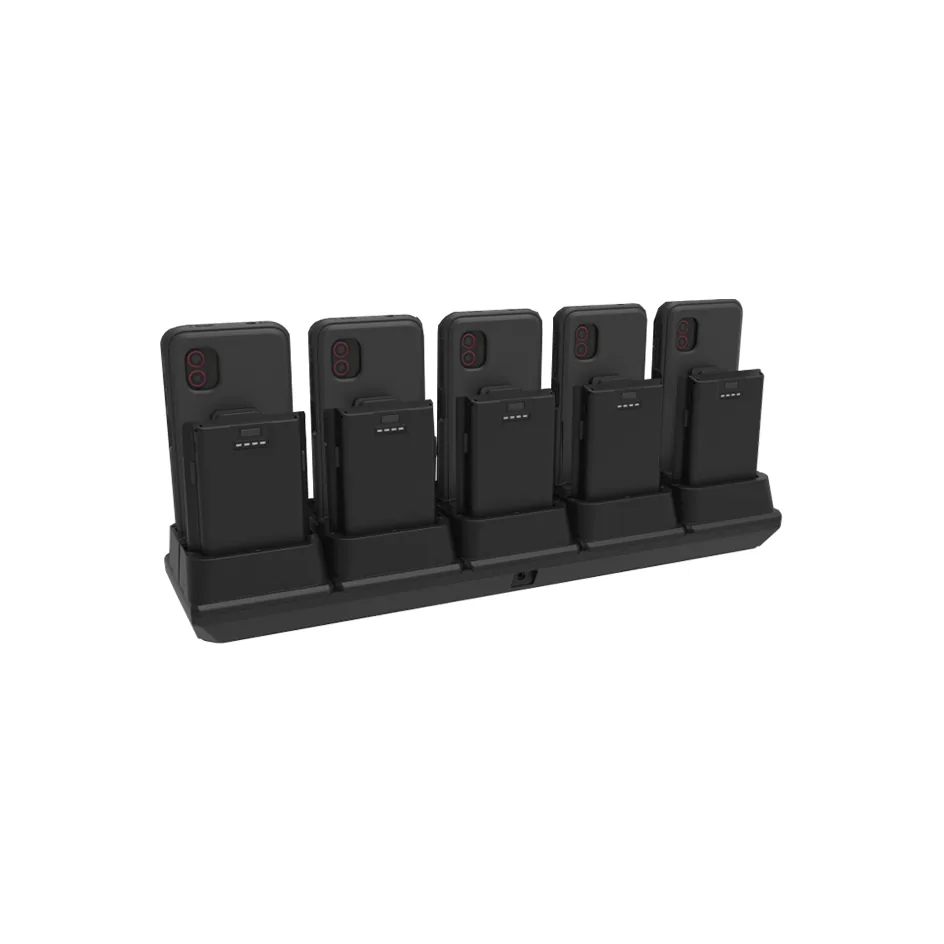Base di ricarica 5 posti Koamtac per Galaxy XCover con Smartcase e batterie supplementari, EU (898651) - vista prodotto
