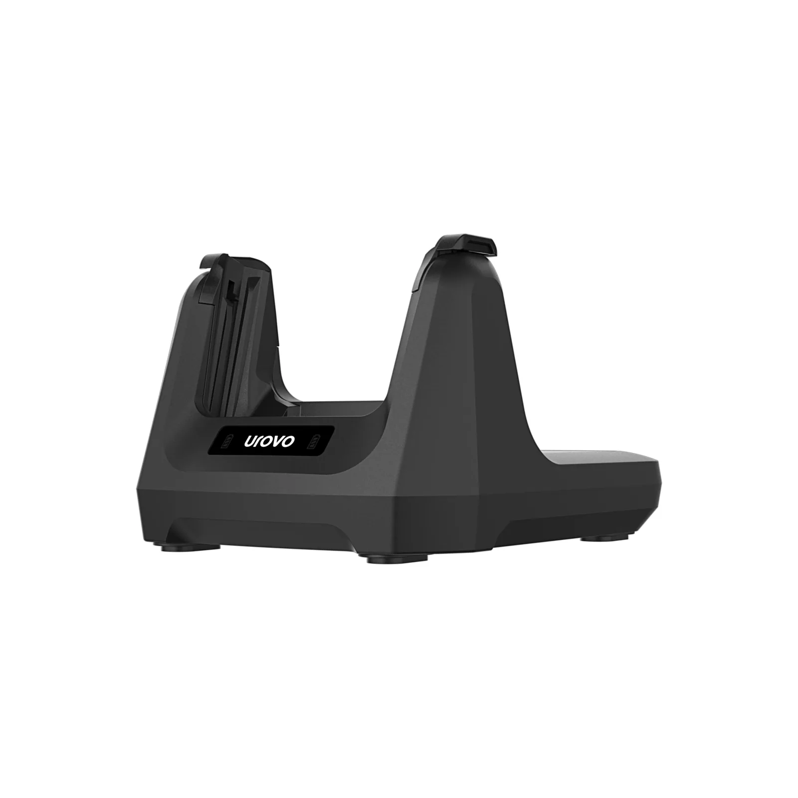 Base di ricarica a 1 posto con vano batteria ed Ethernet Urovo per DT66 (HBCDT66RB-1) - vista prodotto