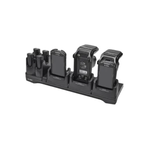 Base di ricarica a 3 posti con caricabatterie Zebra per RFD40, TC51, TC52, TC52x, TC52ax, TC56, TC57 e TC57x (CR40-3S4T-TC5-G-01)