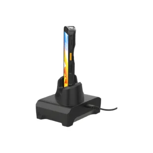 Base di ricarica a un posto solo ricarica, alimentata via USB-C Zebra per TC22 e TC27 (CRD-TC2L-BS1CO-01) - vista prodotto