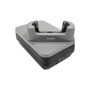 Base di Ricarica e Comunicazione Ethernet/USB Zebra 1 Posto per TC201 senza Custodia Rinforzata (CRD-TCVT-1DE) - vista prodotto