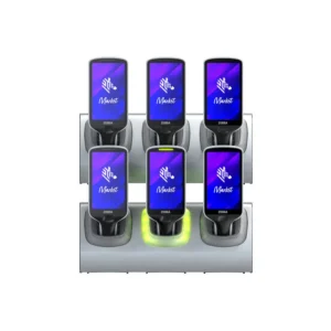 Base di Ricarica Zebra 3 posti con serratura per Zebra PS30 (CRD-MC18-3SLCKH-01) - vista prodotto