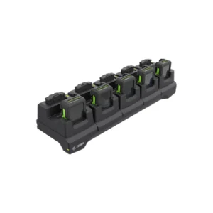 Base di Ricarica Zebra 5 posti e 5 batterie con Ethernet per la versione converged per Zebra WS50 (CRD-WS5X-5SECV-01) - vista prodotto