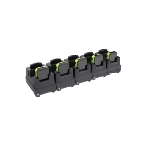 Base di Ricarica Zebra 5 posti e 5 batterie con Ethernet per la versione da polso per Zebra WS50 (CRD-WS5X-5SEWR-01) - vista prodotto