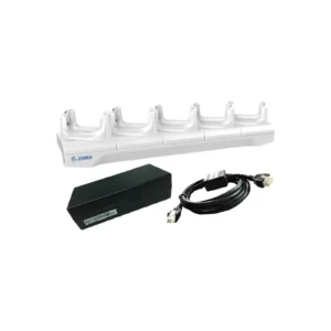 Base di Ricarica Zebra 5 posti versione sanitaria per Zebra TC52x e TC57x (CRD-TC51-HC5SC-01) - vista prodotto